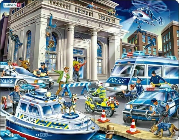 Police 43 Piece Children's Jigsaw Puzzle