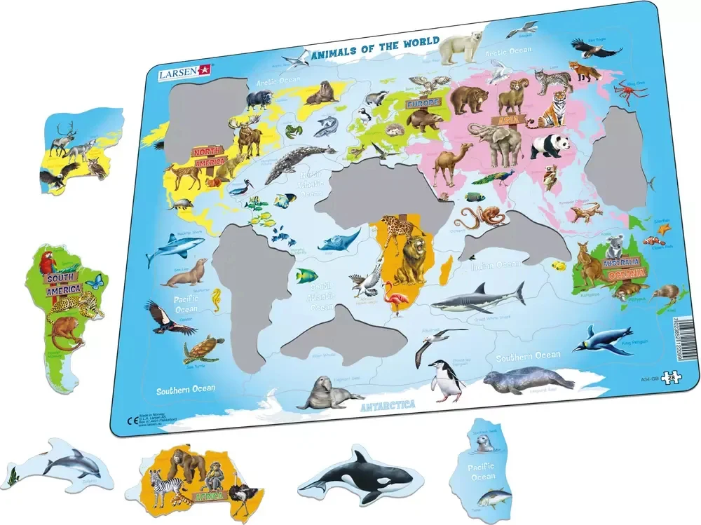 Animals of the World 28 Piece Children's Puzzle