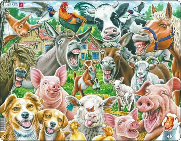 Happy Farm 33 Piece Children's Jigsaw Puzzle
