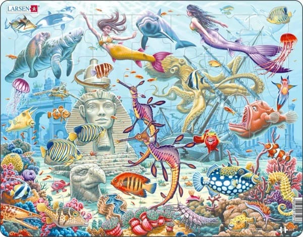 Sunken City 35 Piece Children's Educational Jigsaw Puzzle