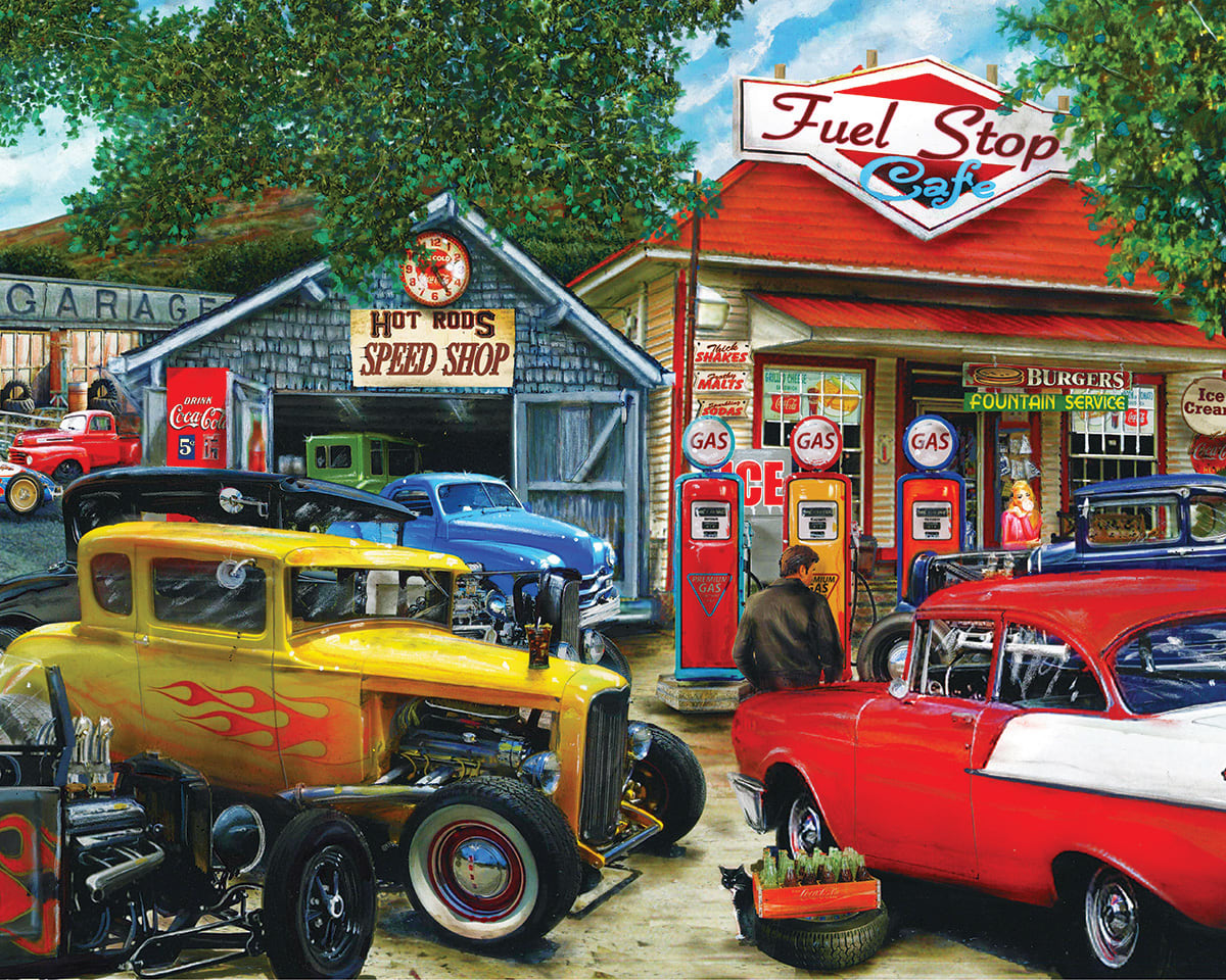 Hot Rod Cafe Vehicles
