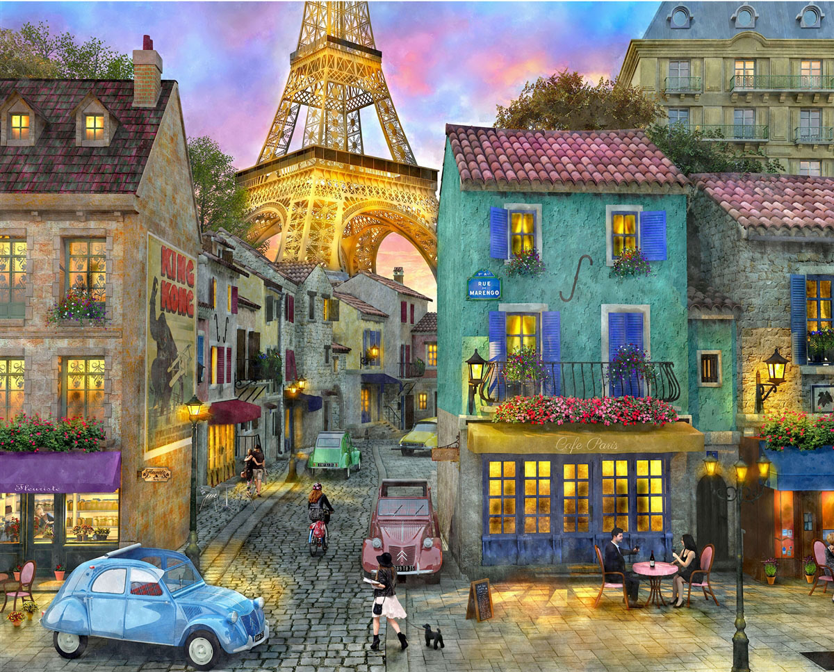 Eiffel Magic Travel Jigsaw Puzzle