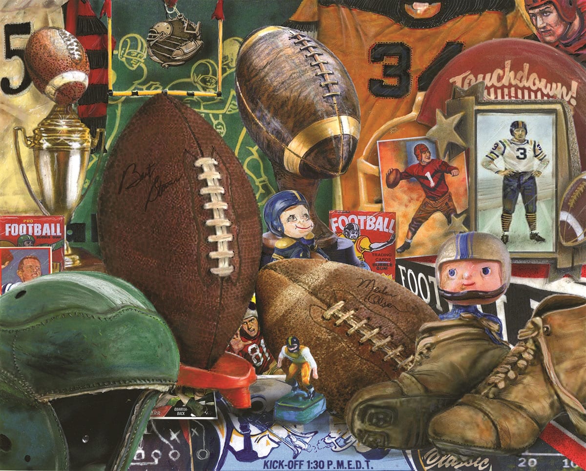 Vintage Football Sports