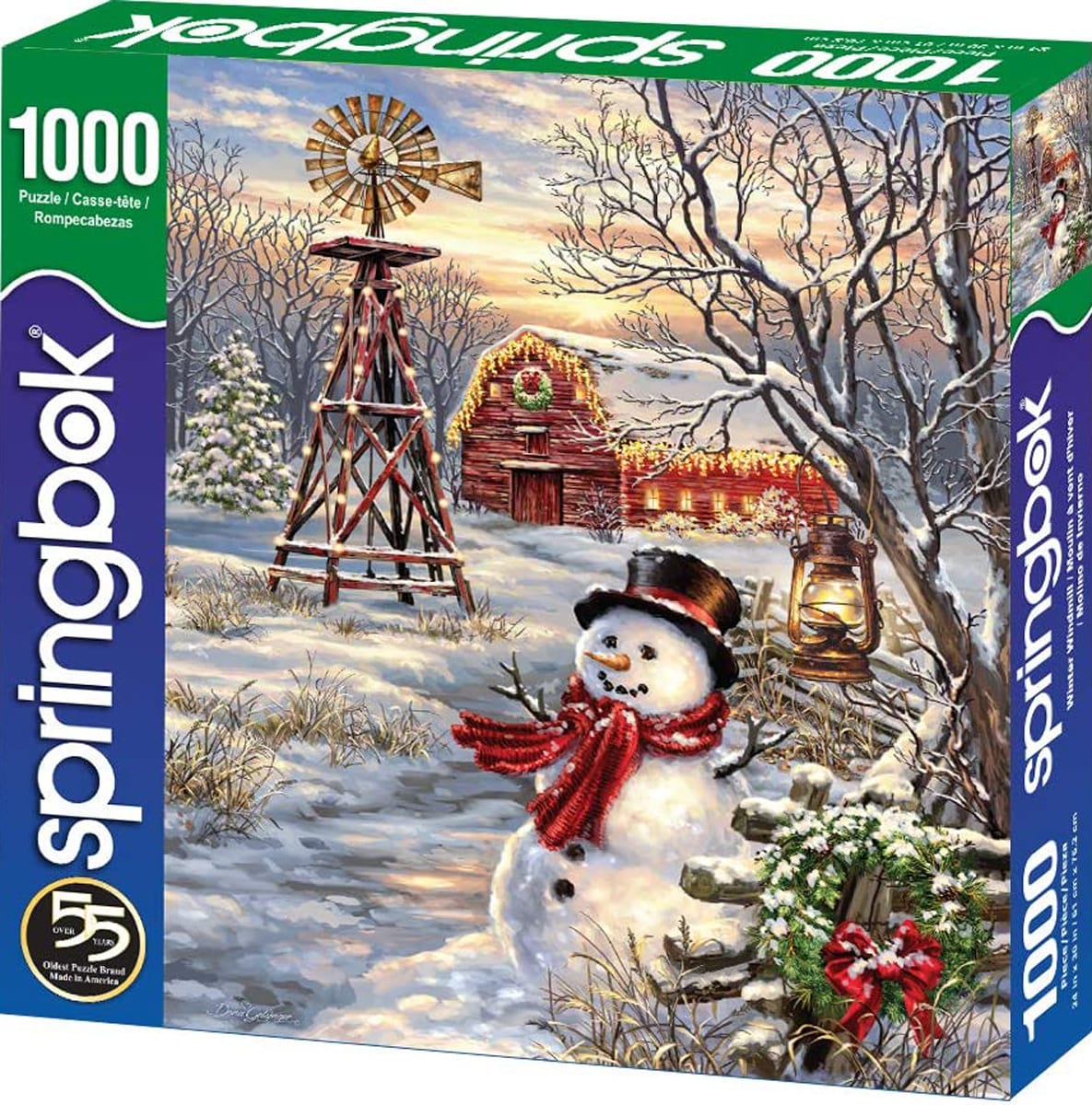 Winter Windmill Farm