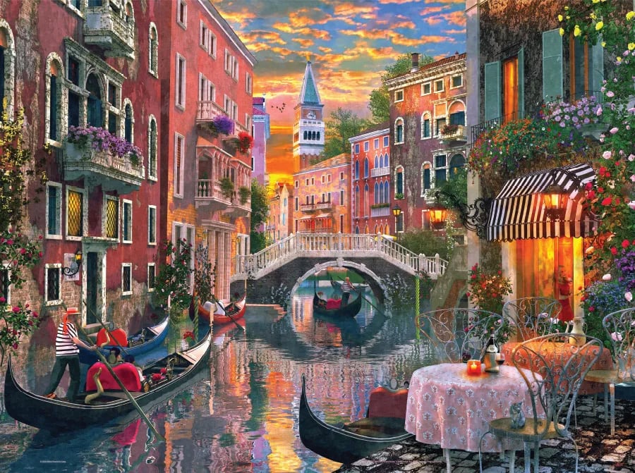 Venice Evening - Compact Box Valentine's Day