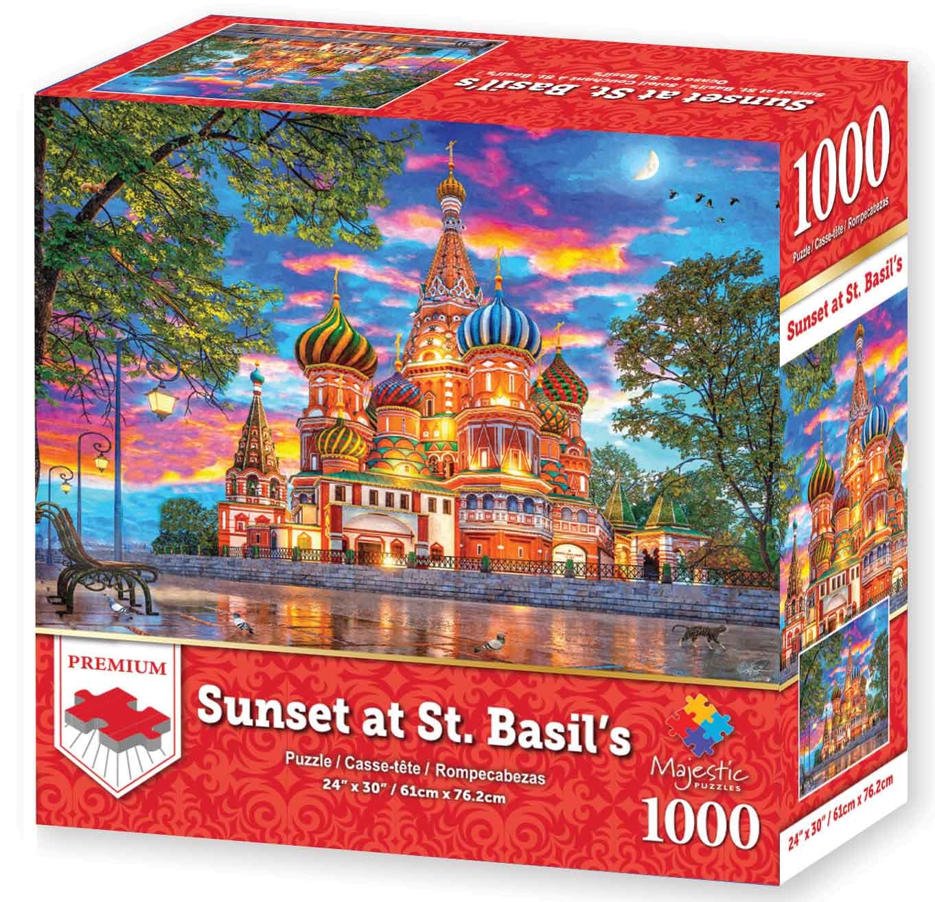 Sunset at St Basil's - Compact Box
