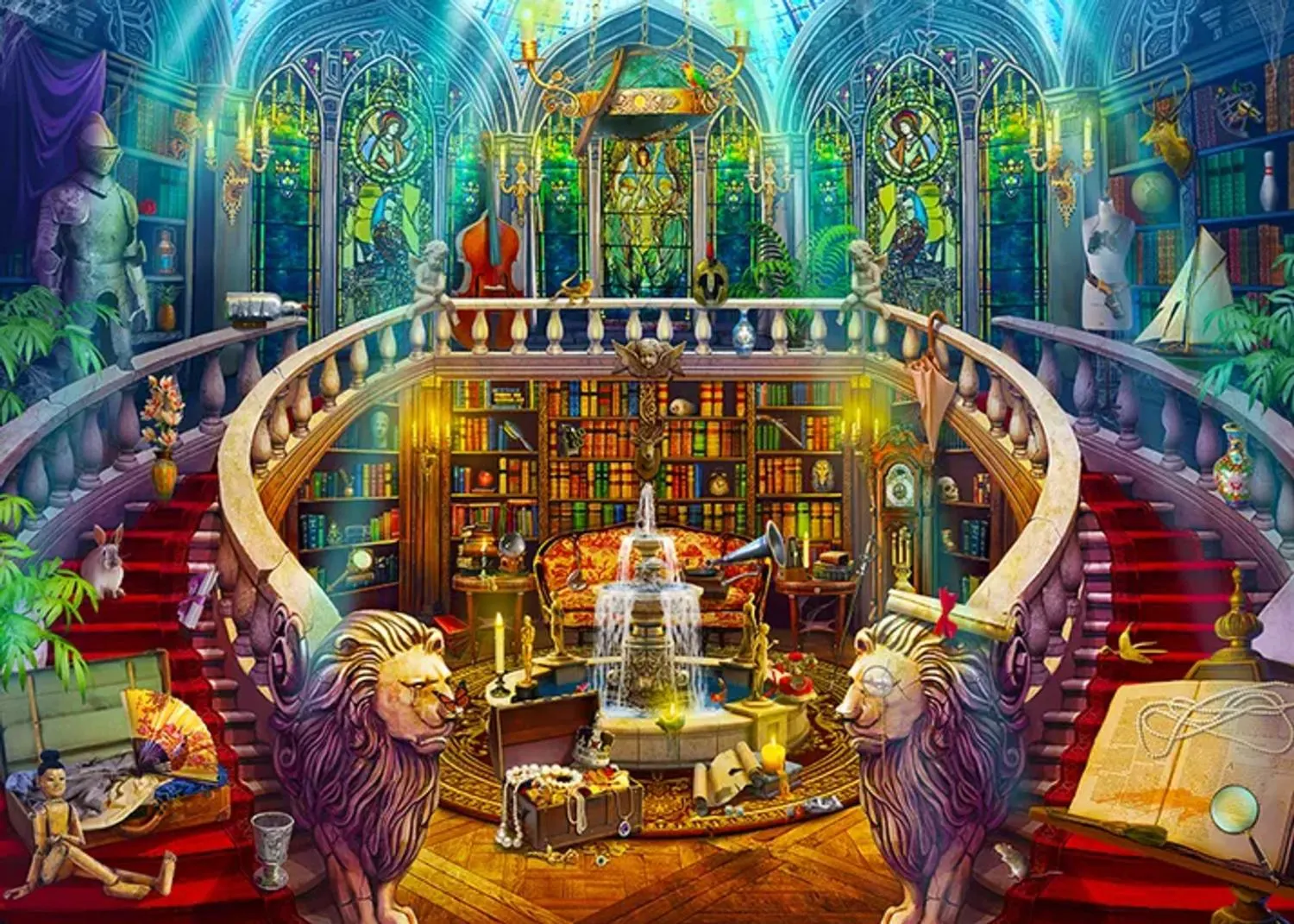 Seek and Find Library Fantasy
