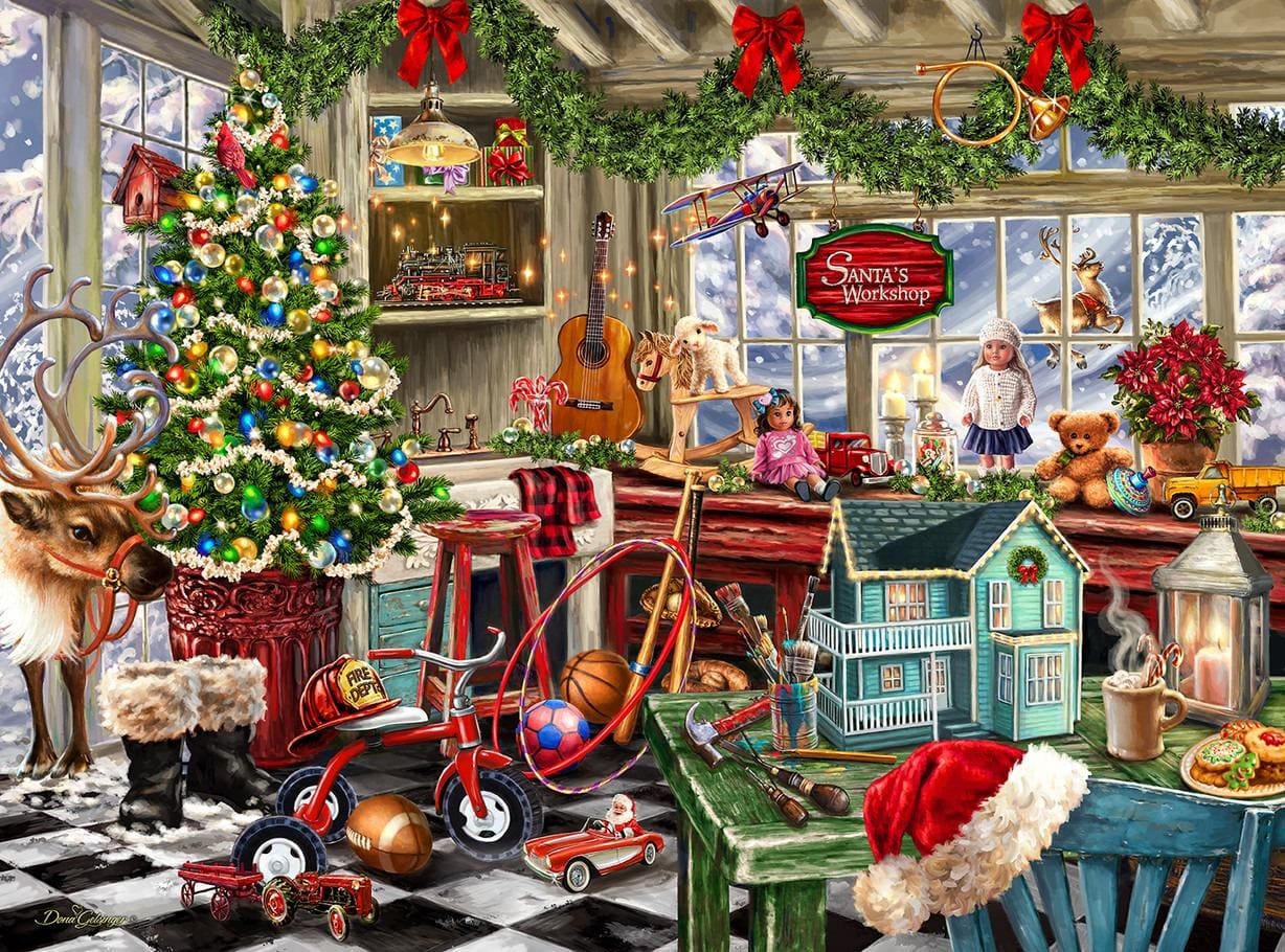 Santa's Workshop  Christmas