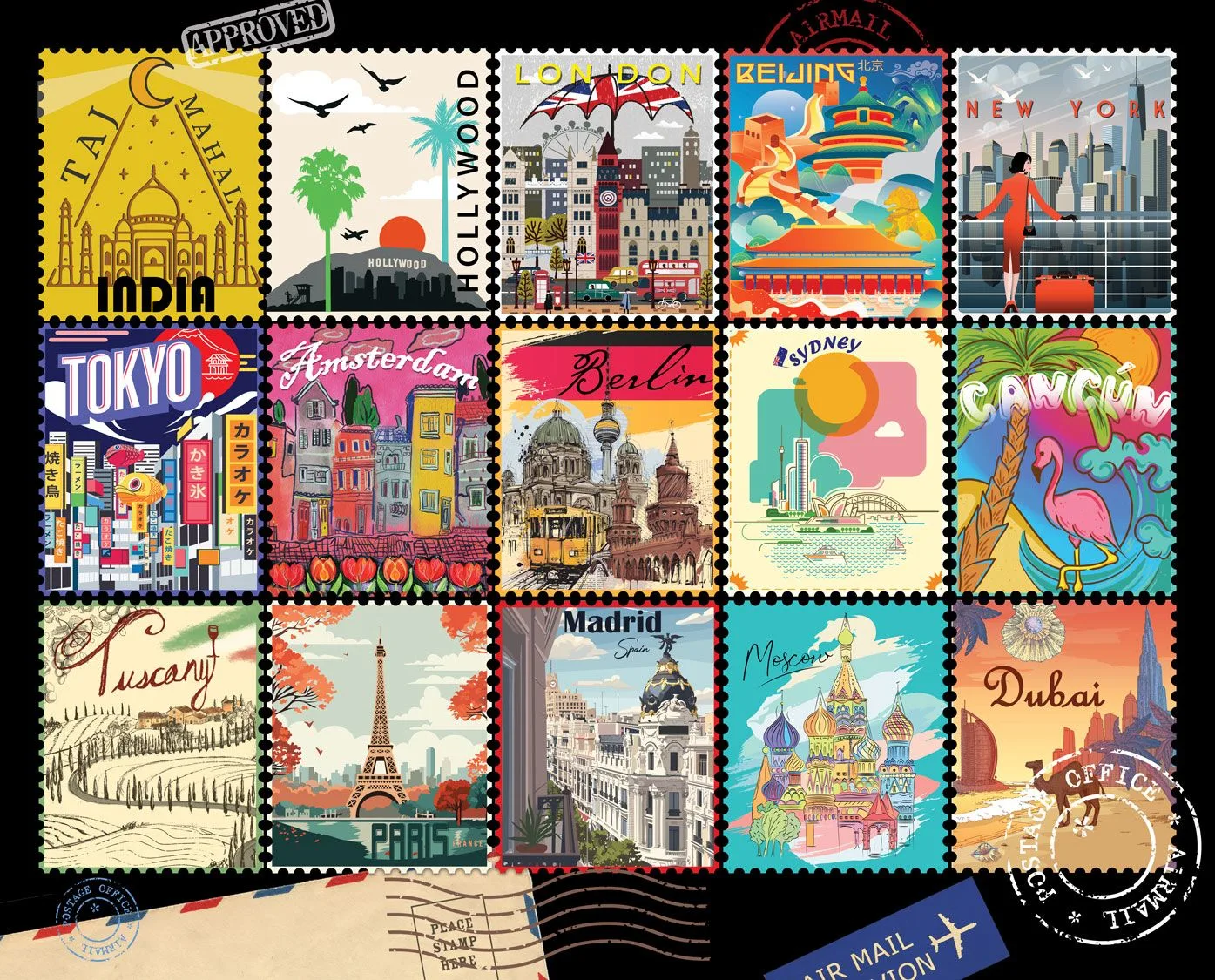 Stamps of the World  - Scratch and Dent
