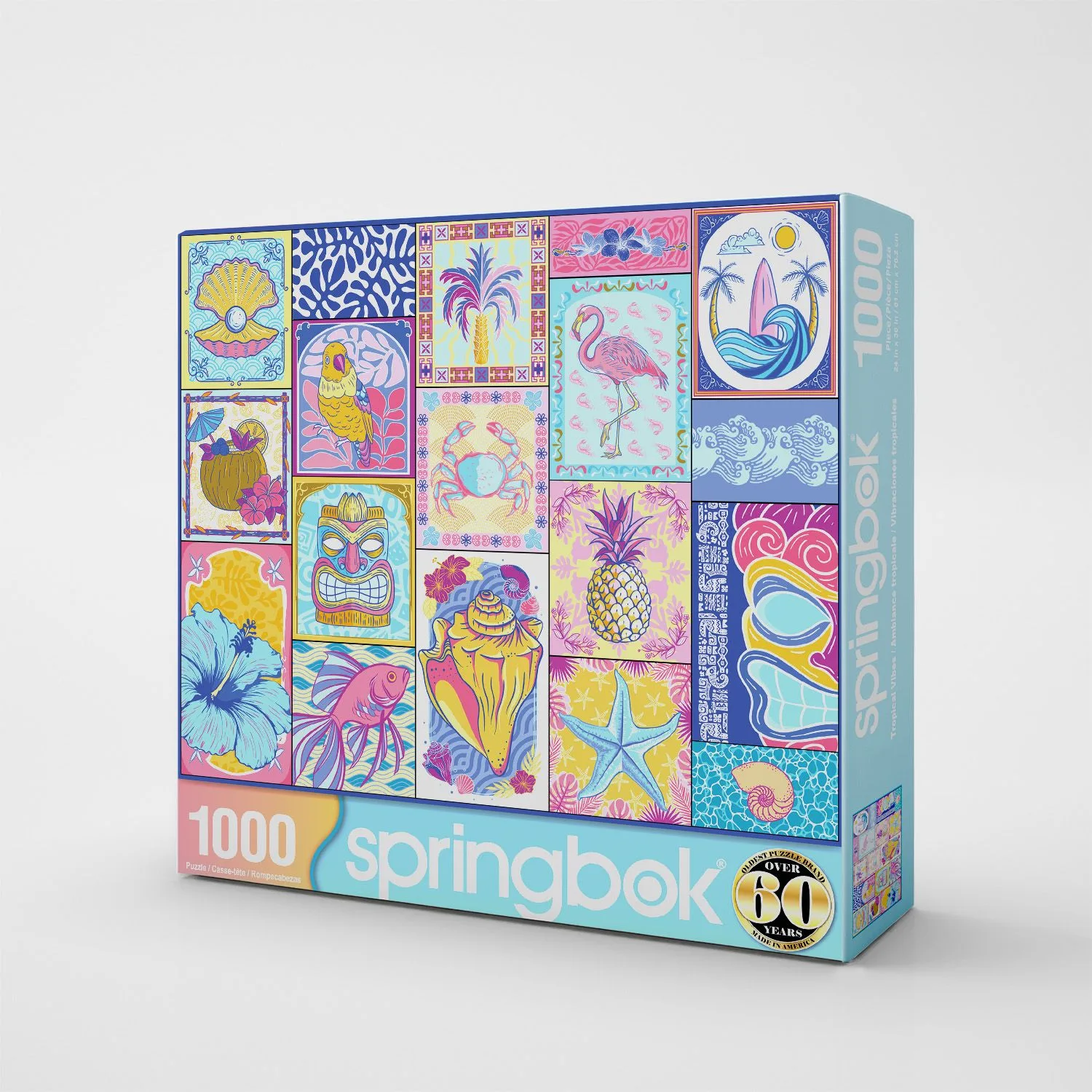 Tropical Vibes Collage