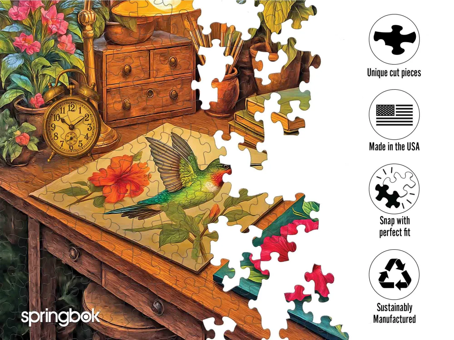 Hummingbirds and Hibiscus