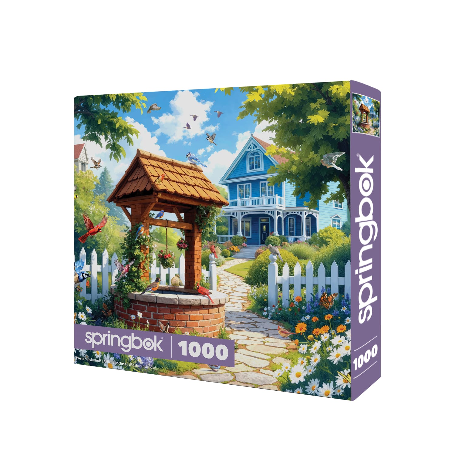 Wishing Well Garden Summer