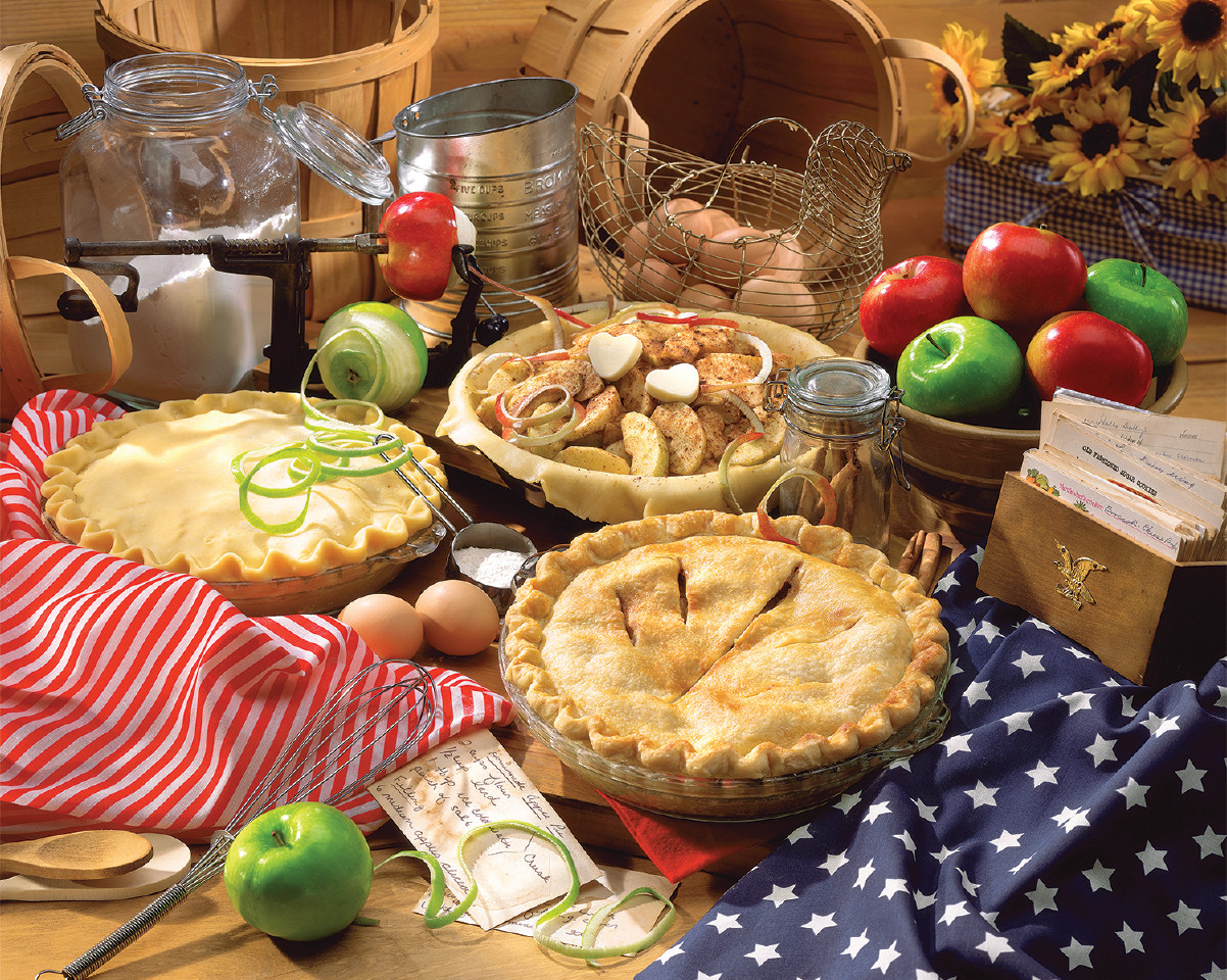 Apple Pie Fourth of July Jigsaw Puzzle