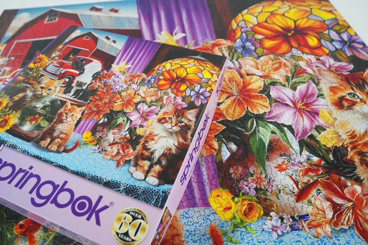 Farmhouse View 1500 Piece Jigsaw Puzzle