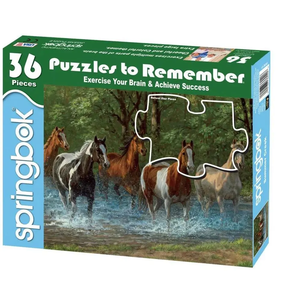 Puzzles to Remember: Summer Creek