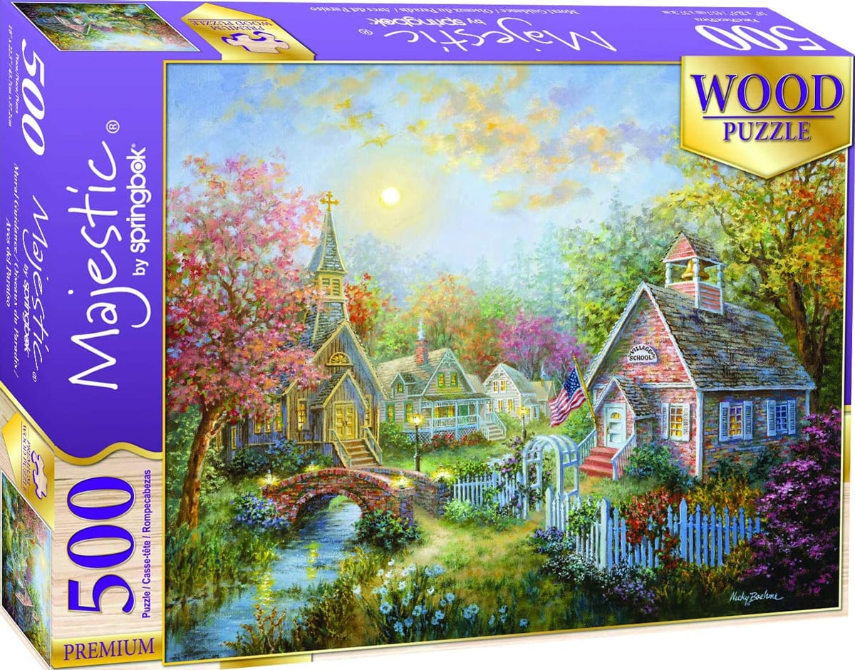 Moral Guidance Wooden Puzzle