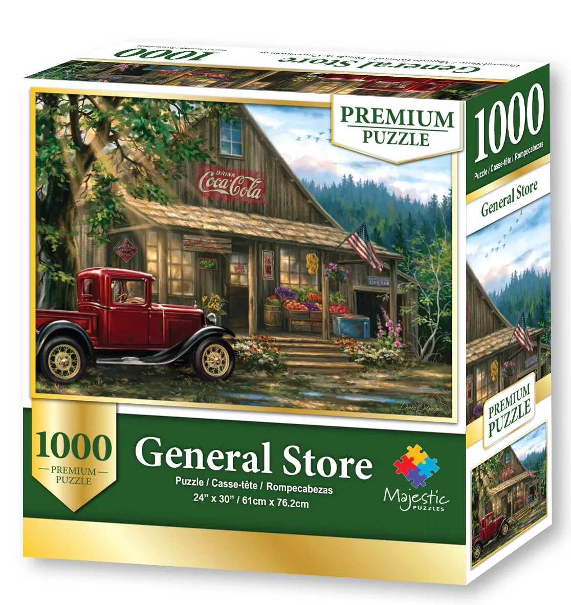 General Store - Wood Puzzle in Compact Box