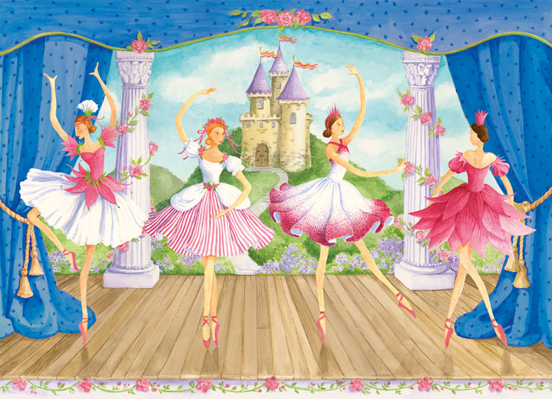 Fairytale Ballet Castle Jigsaw Puzzle