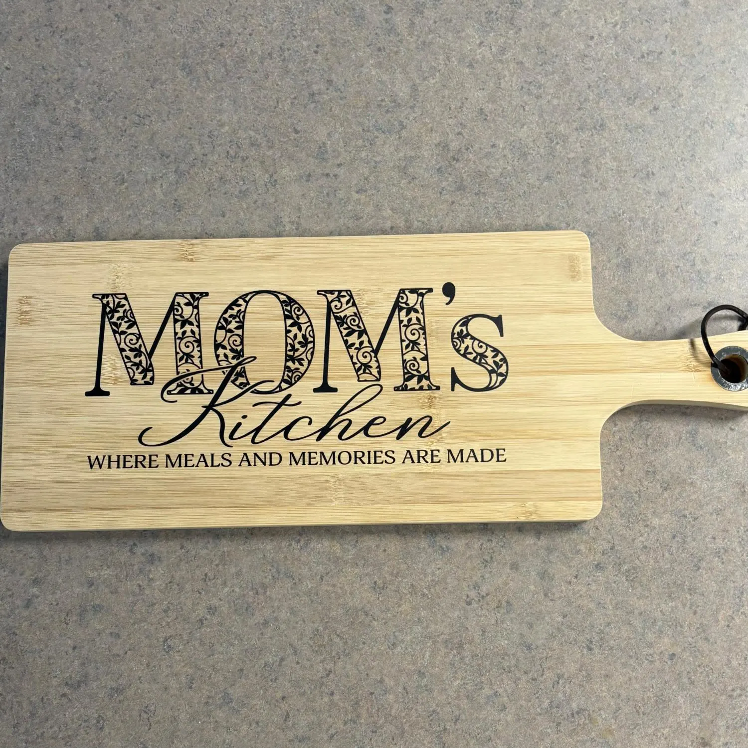 Mom's Kitchen Serving Board