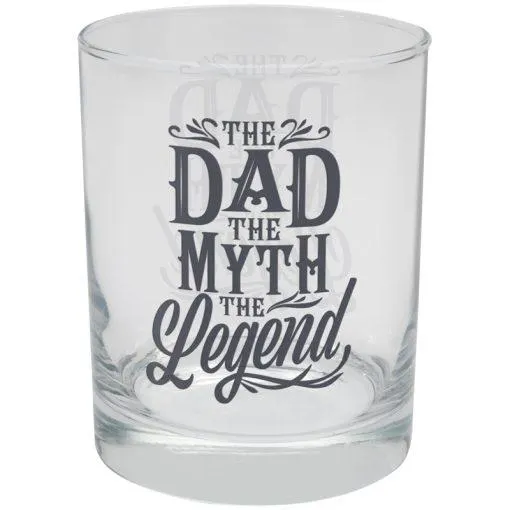 Dad  12oz Rocks Glass