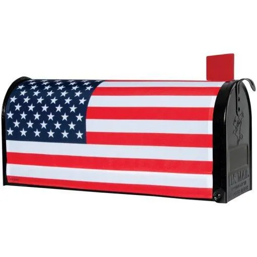 American Flag Mailbox Cover