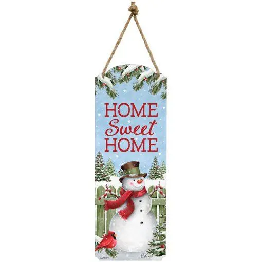 Snowy Friends 18 Metal Wall D&eacute;cor