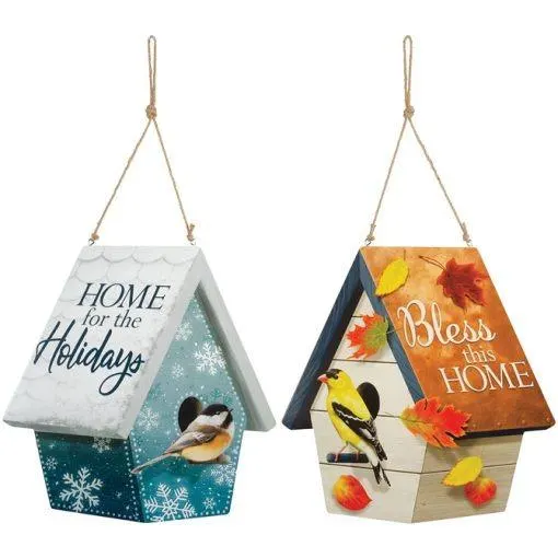 Bless/Holidays Reversible Wall D&eacute;cor
