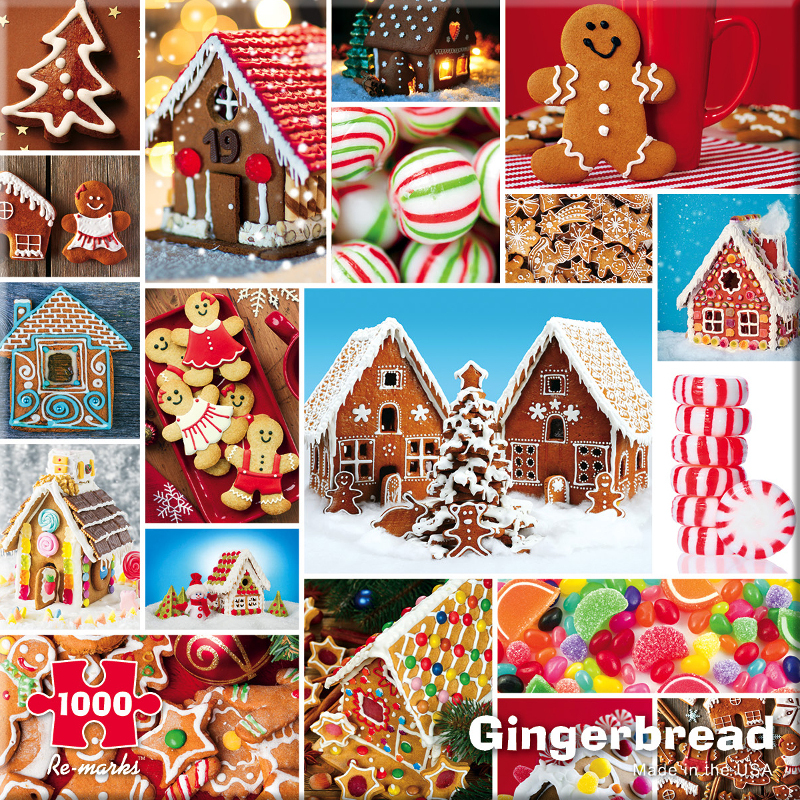 Gingerbread Christmas Jigsaw Puzzle