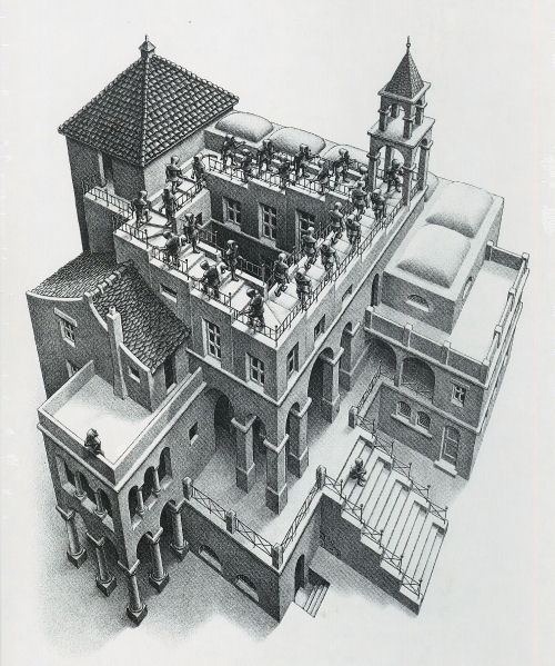 Escher: Ascending and Decending