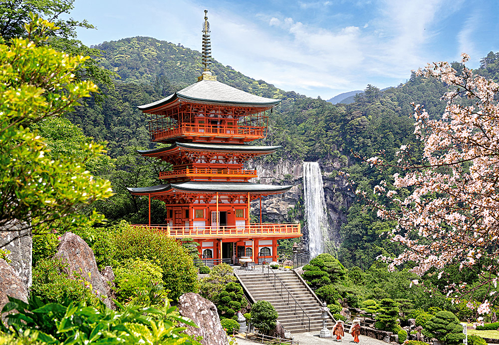 Seiganto-ji Temple, Japan Landmarks & Monuments Jigsaw Puzzle
