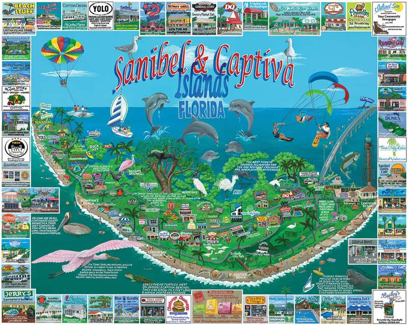 Sanibel & Captiva Islands, Florida United States Jigsaw Puzzle