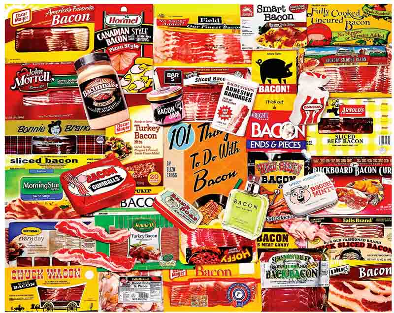 Bacon 101 Food and Drink Jigsaw Puzzle