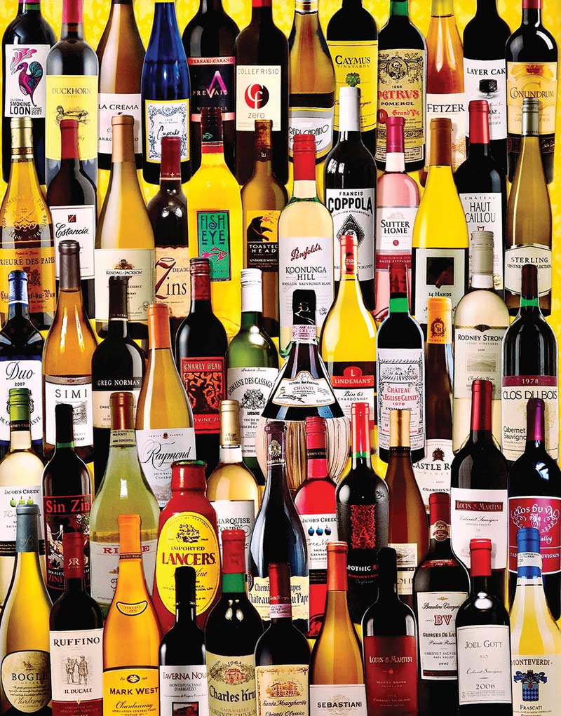 Wine Bottles Drinks & Adult Beverage Jigsaw Puzzle