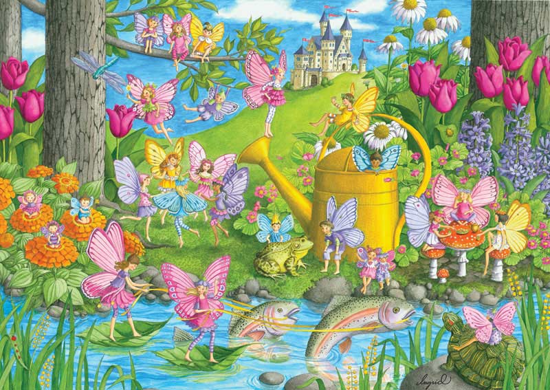 Fairy Playland Castle Jigsaw Puzzle