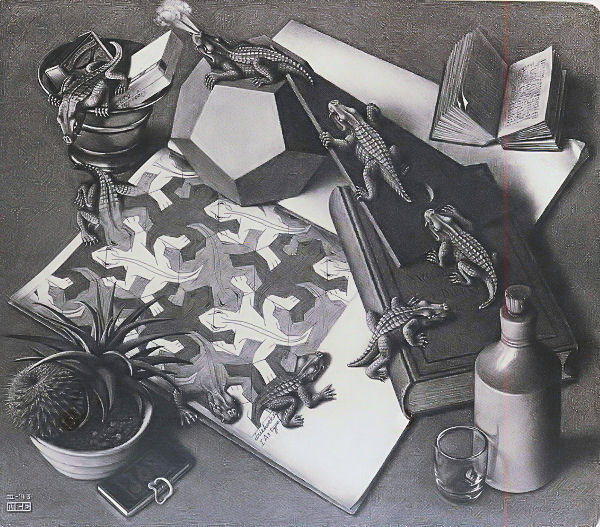 Escher: Reptiles