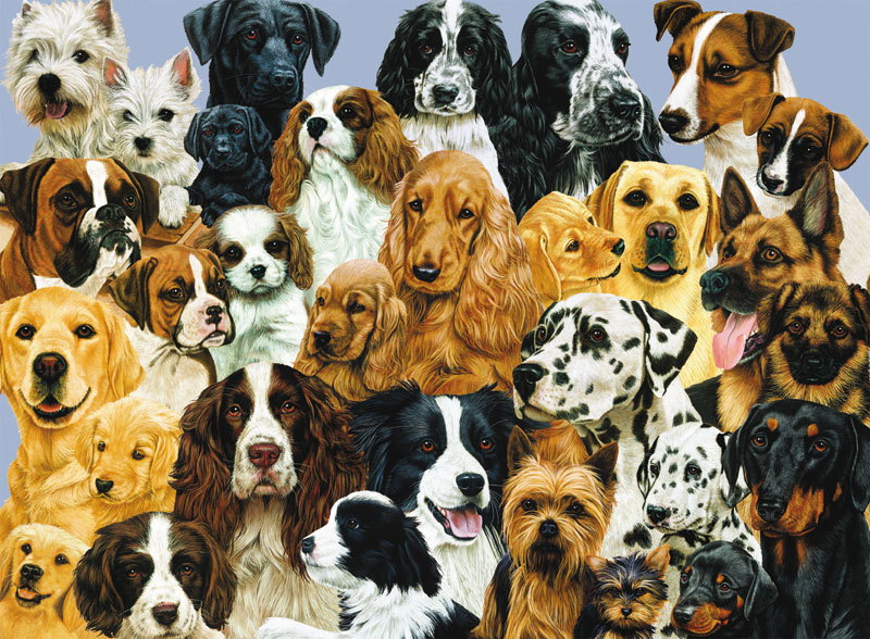 Mother's Pride Dogs Jigsaw Puzzle