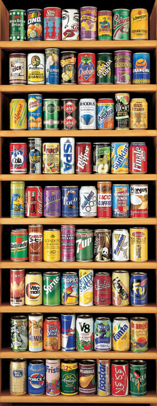 Soft Drink Cans Drinks & Adult Beverage