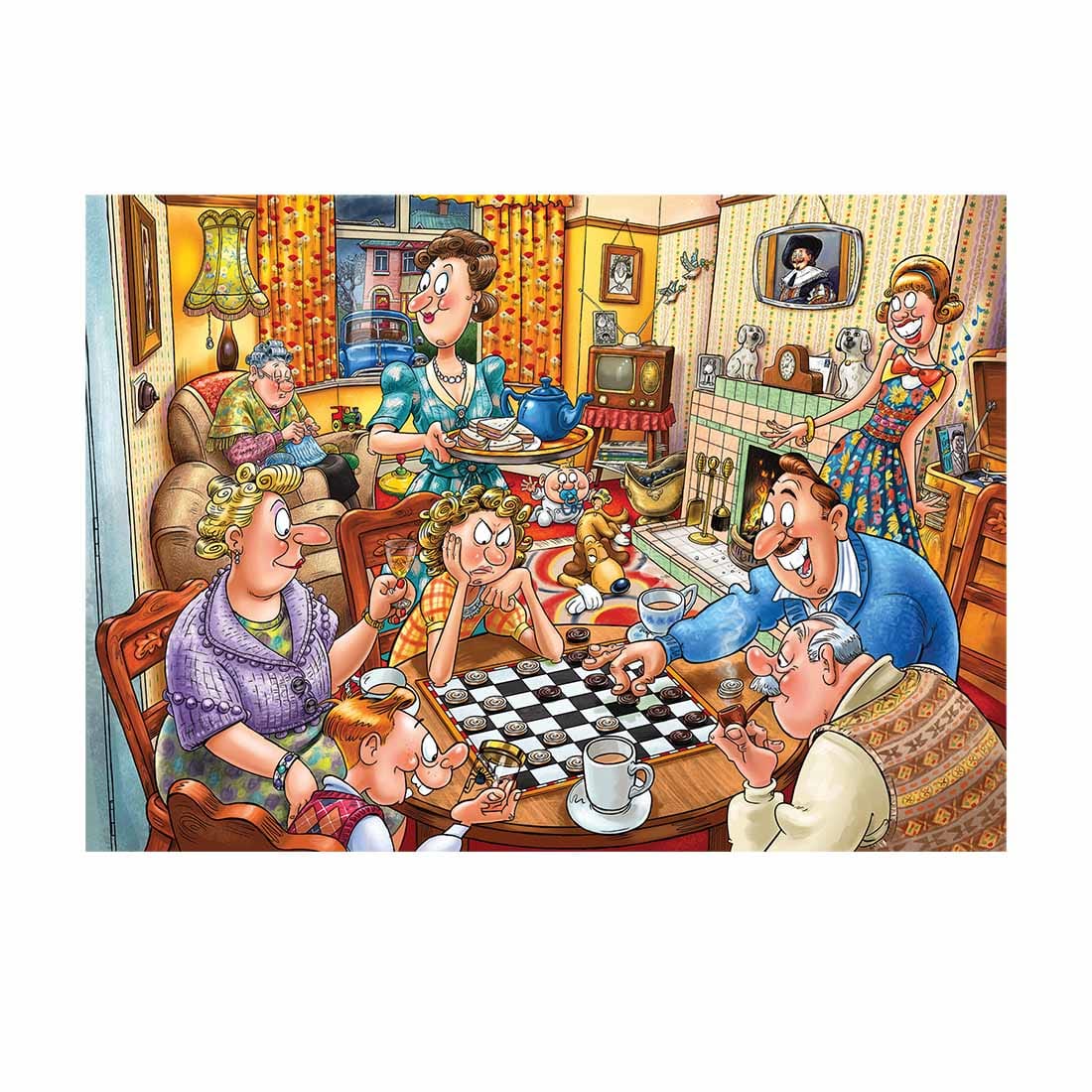 Wasgij Destiny 25: Games Night! People