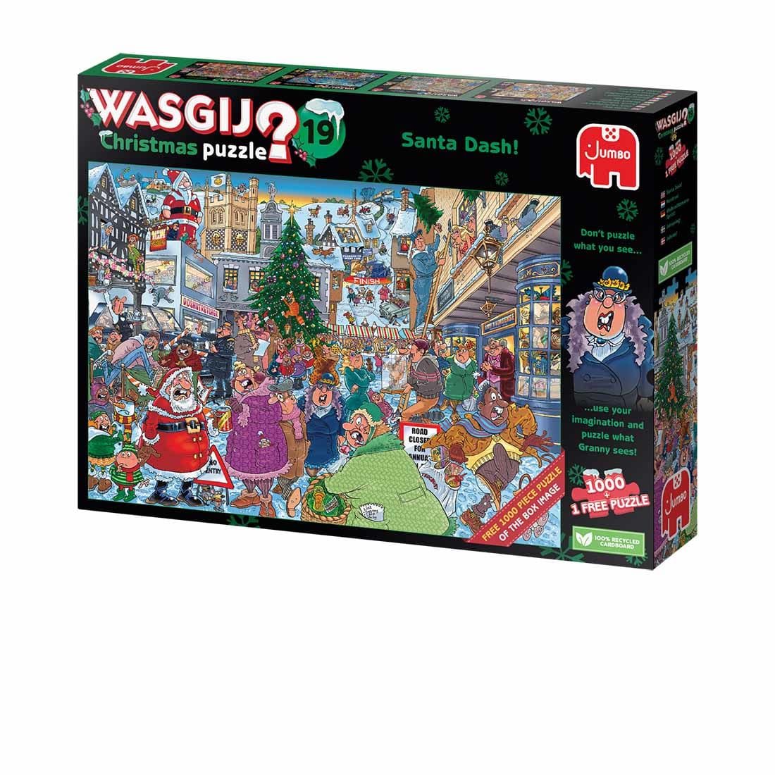 Wasgij Christmas 19: Santa Dash - Scratch and Dent