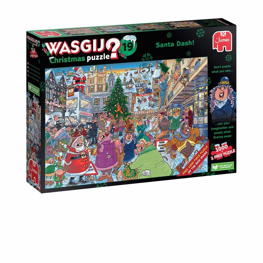Wasgij Christmas 19: Santa Dash - Scratch and Dent