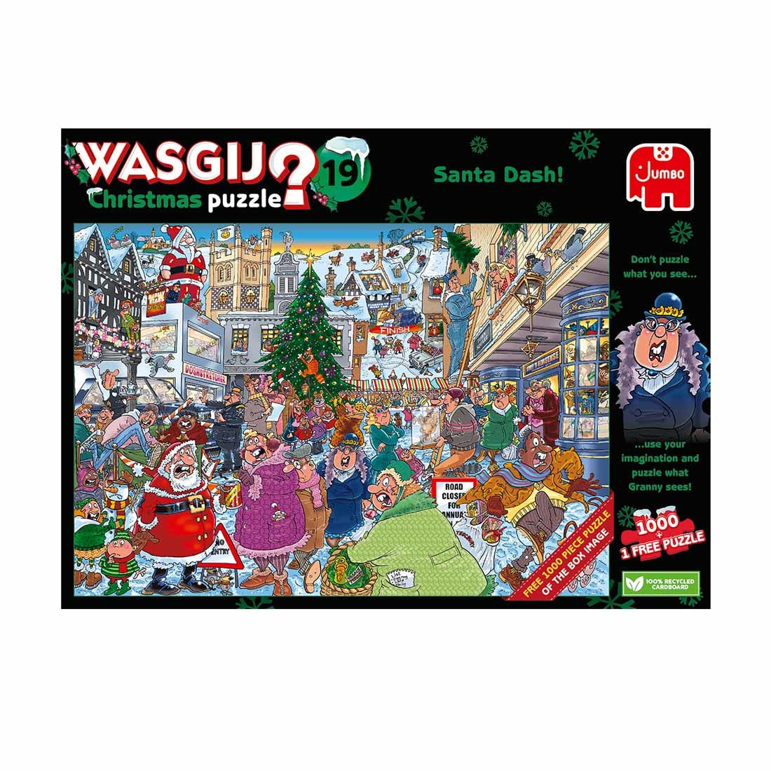 Wasgij Christmas 19: Santa Dash - Scratch and Dent