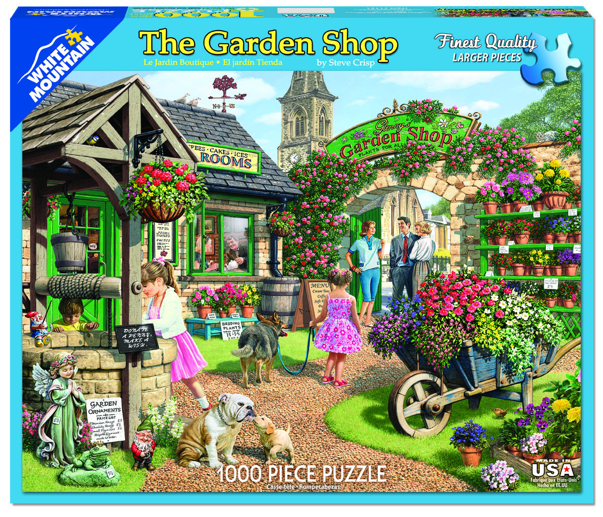 The Garden Shop Flower & Garden Jigsaw Puzzle