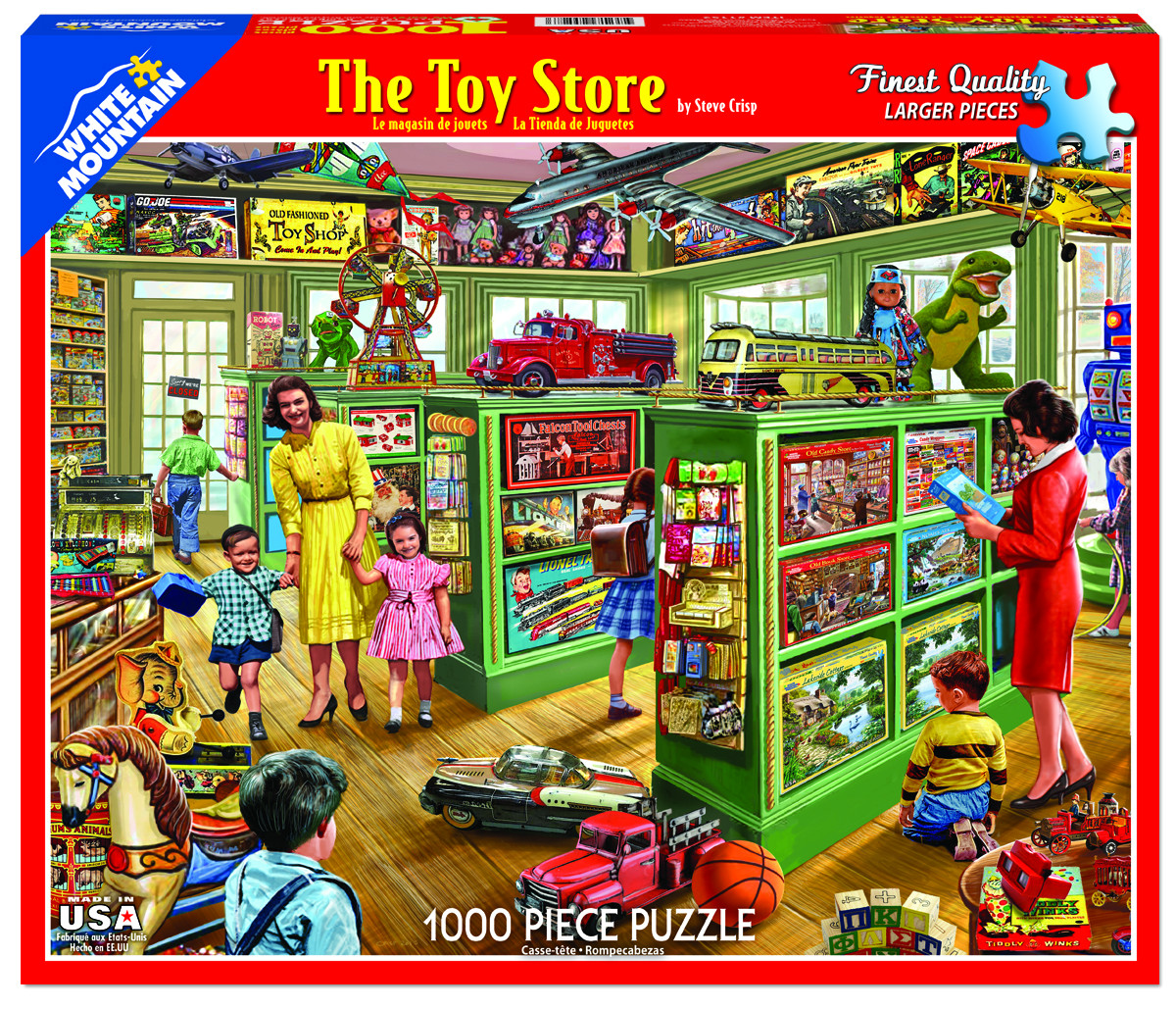 The Toy Store Nostalgic & Retro Jigsaw Puzzle