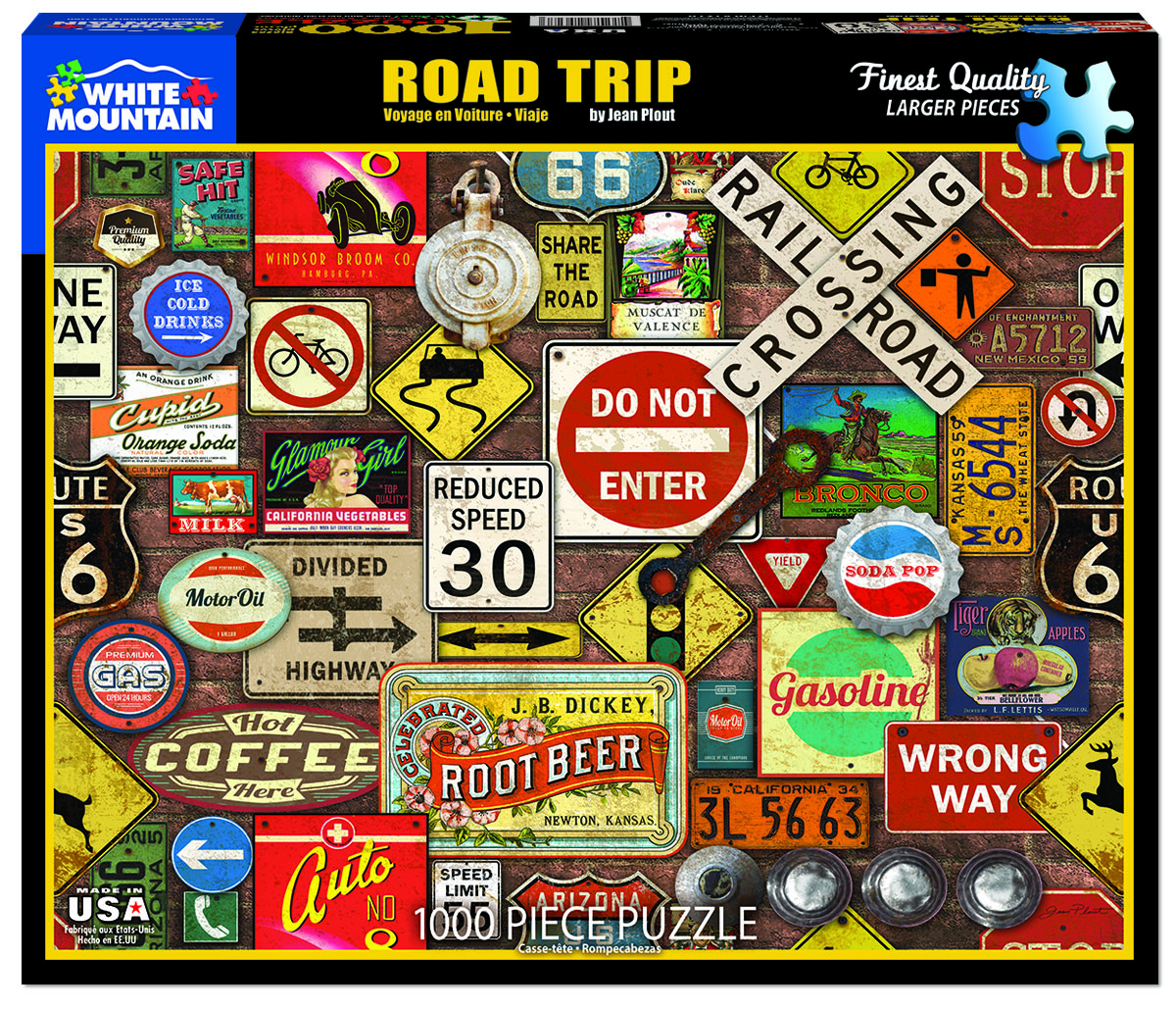 Road Trip Travel Jigsaw Puzzle