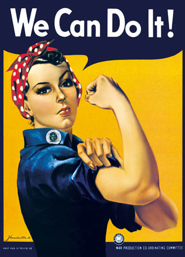 Rosie the Riveter - Scratch and Dent Nostalgic & Retro