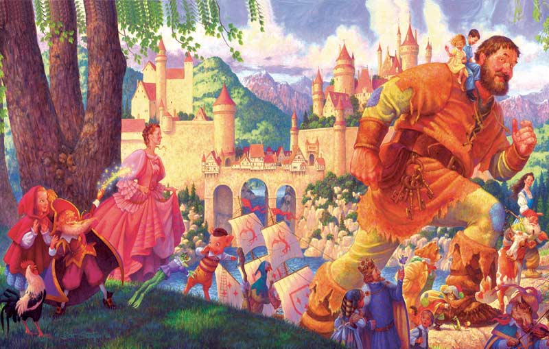 Happily ever after Fantasy Jigsaw Puzzle