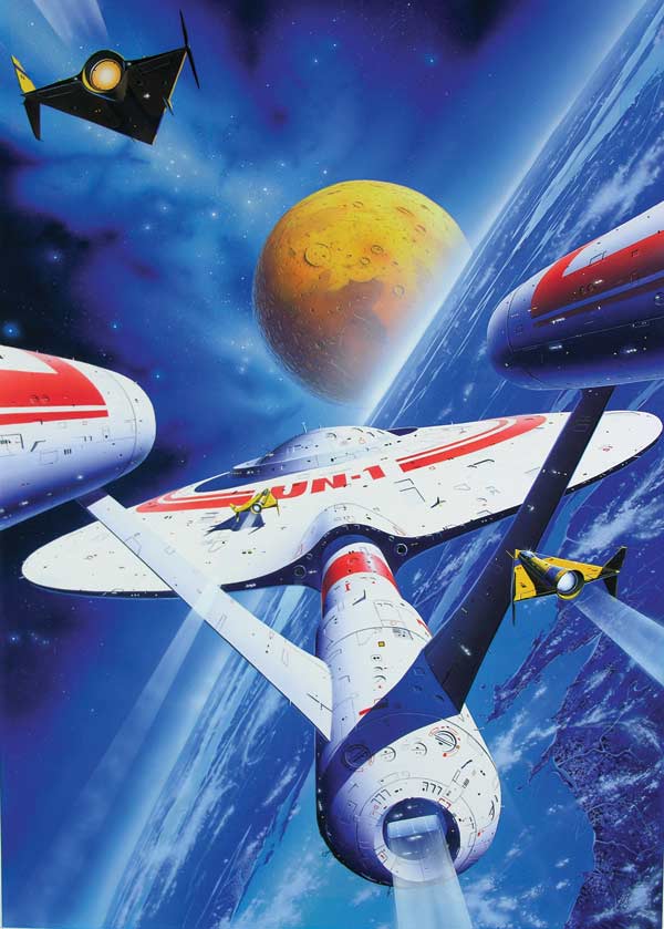 Space Voyage Space Jigsaw Puzzle
