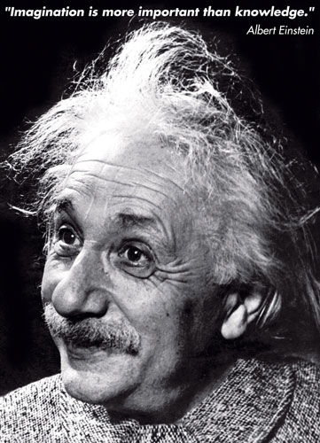 Einstein Imagination Famous People Jigsaw Puzzle