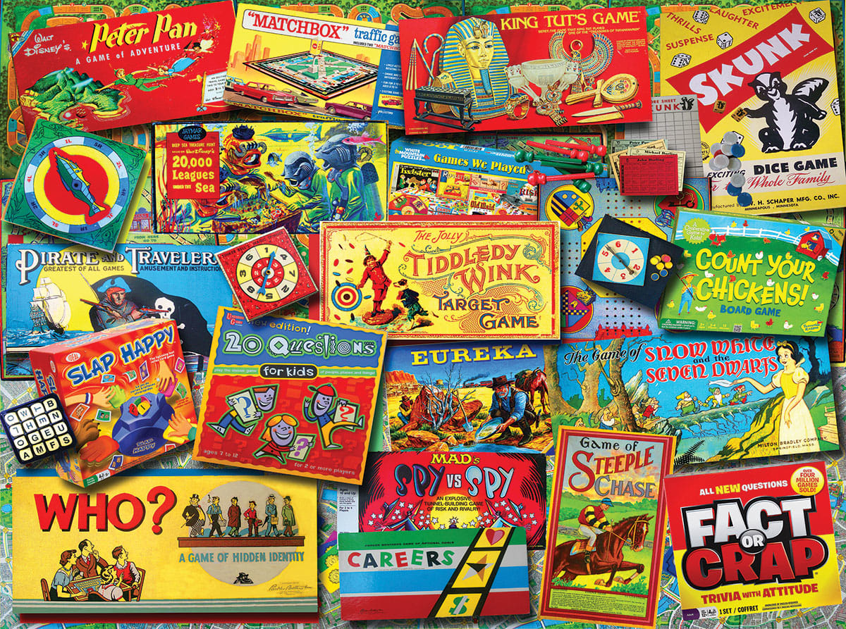 Family Game Night Nostalgic & Retro