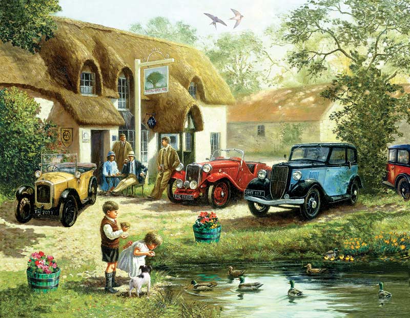 An Olde English Pub Car